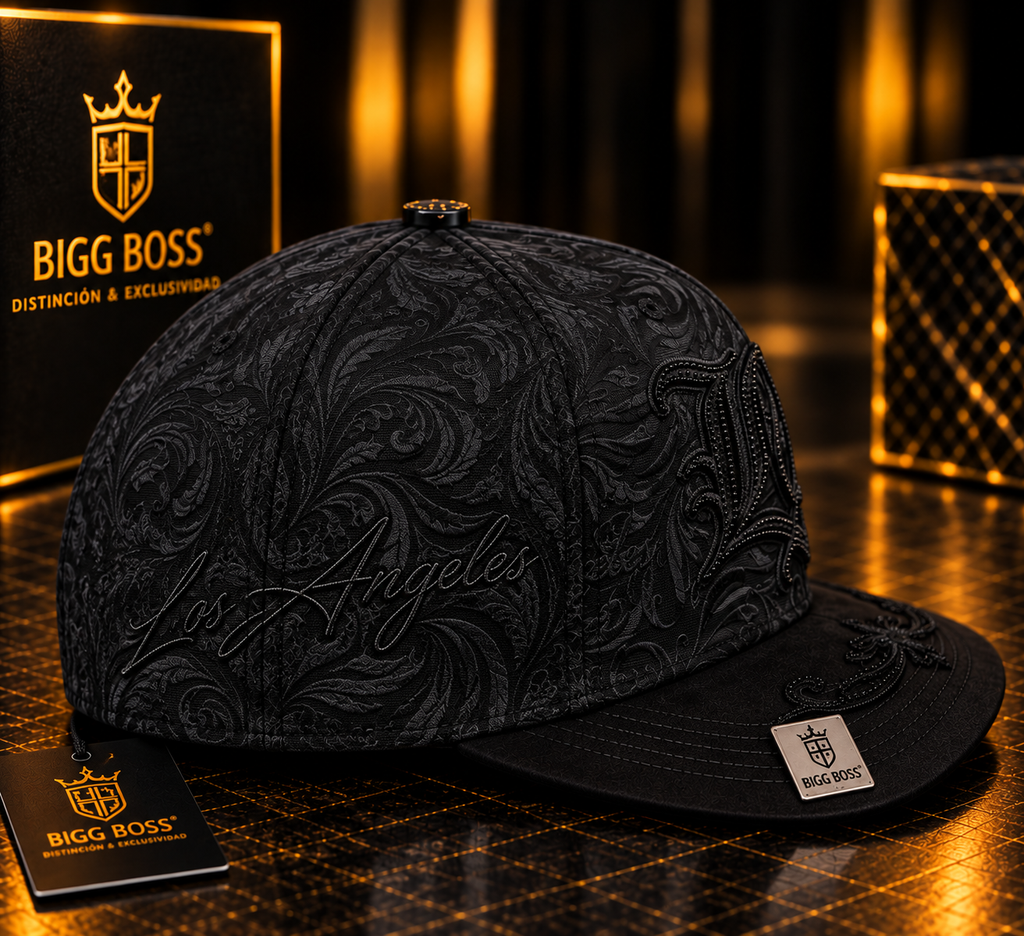 Bigg Boss Los Angeles LA Black Paisley Cap
