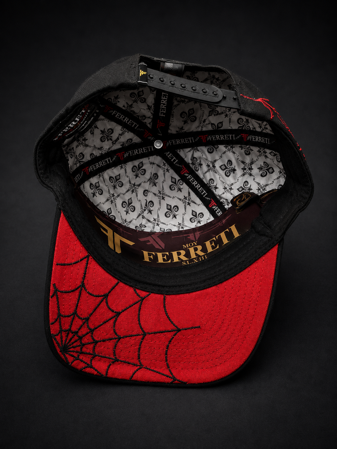 Gorra Ferreti Hats Premium FT178 Spider Black