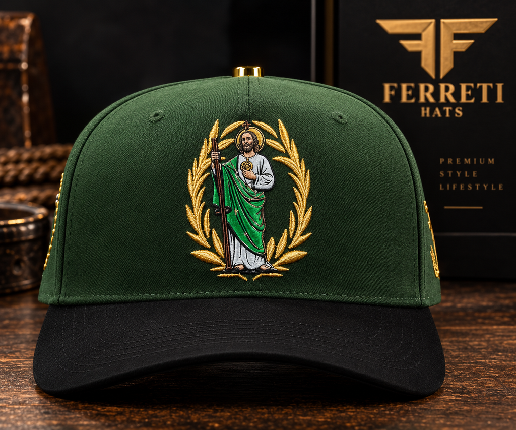 Gorra Ferreti Hats Premium FT157 San Juditas Verde