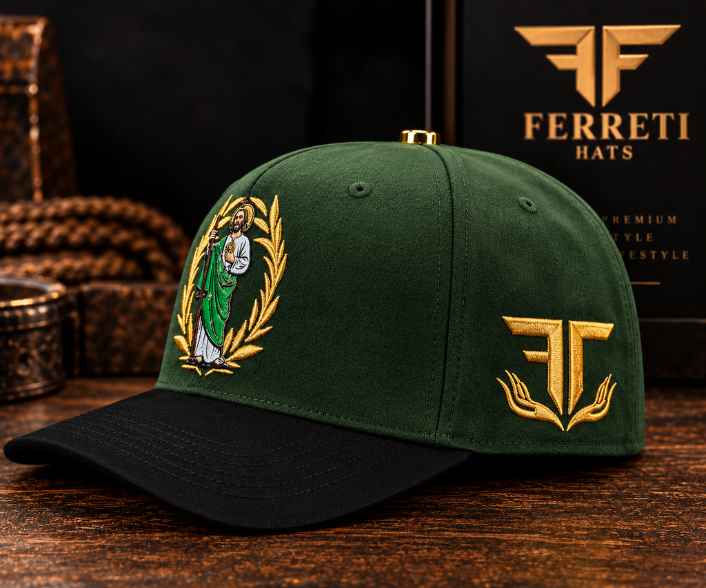 Gorra Ferreti Hats Premium FT157 San Juditas Verde