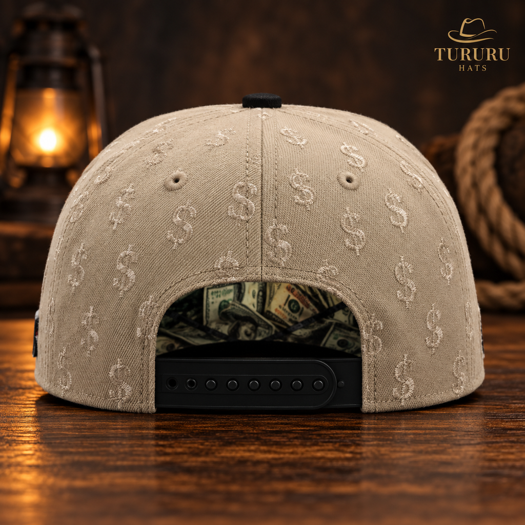 Gorra Ferreti Hats Premium FT190 Bad Bear Beige