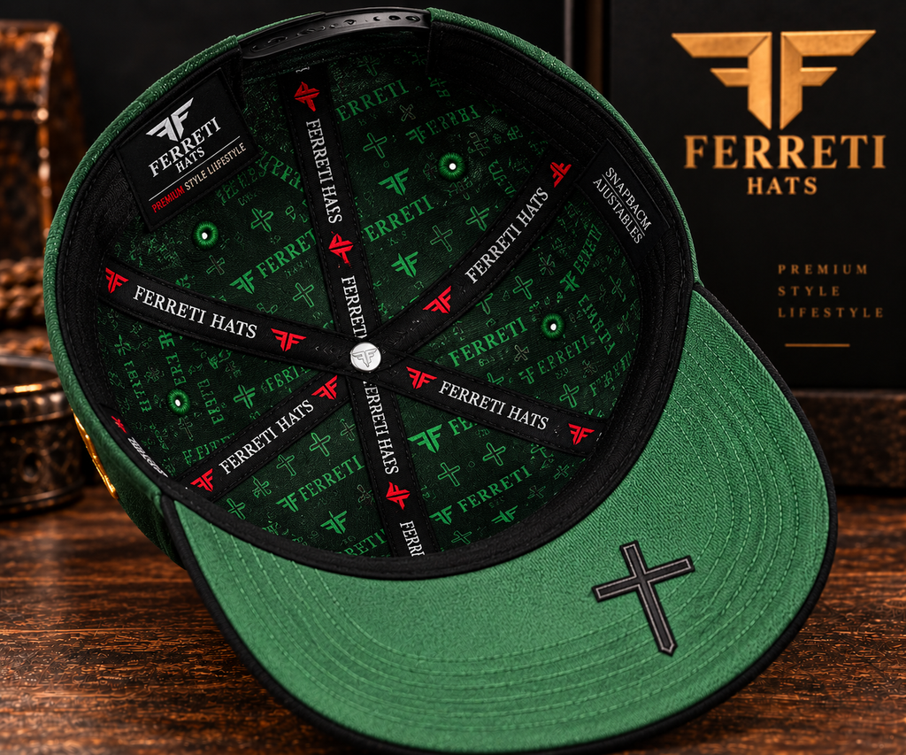 Gorra Ferreti Hats Premium FT157 San Juditas Verde