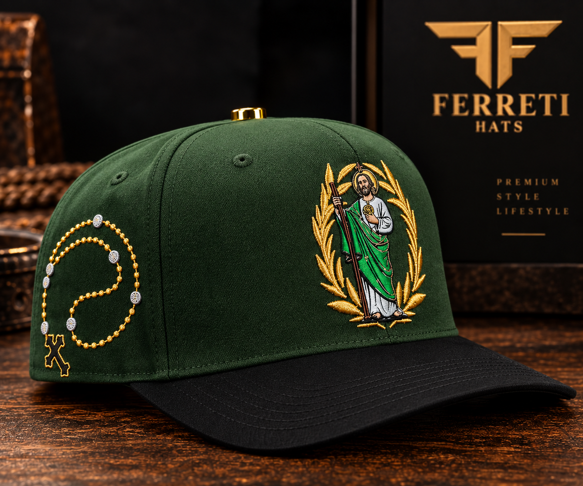 Gorra Ferreti Hats Premium FT157 San Juditas Verde