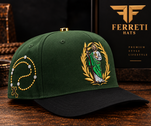 Gorra Ferreti Hats Premium FT157 San Juditas Verde