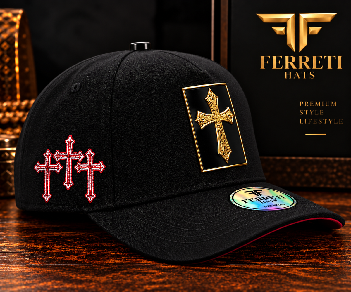 Ferreti Hats Premium FT105 Cruz Negra
