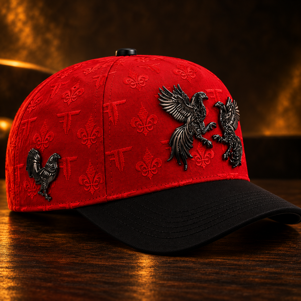 Gorra Snapback Premium Ferreti FT-180 Red El Gallero