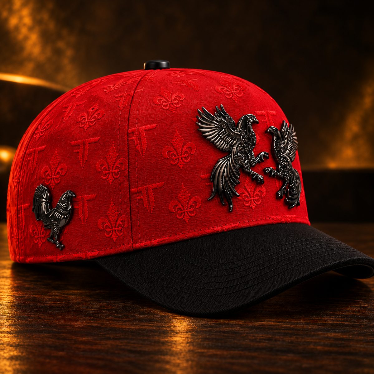 Gorra Snapback Premium Ferreti FT-180 Red El Gallero