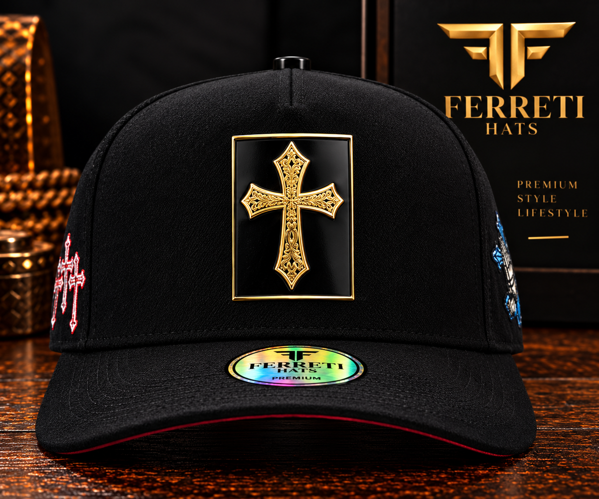 Ferreti Hats Premium FT105 Cruz Negra