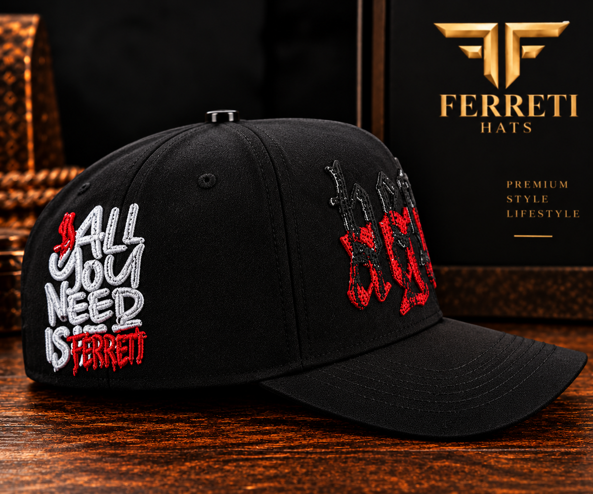 Ferreti Hats Premium FT200 Begin Again Negra