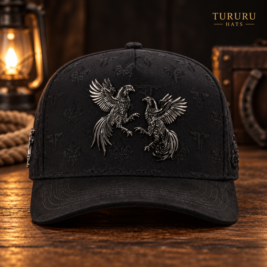 Gorra Ferreti Hats Premium FT180 El Gallero Negra